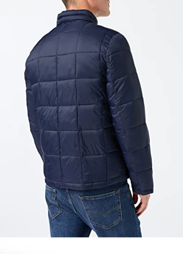 4_Chaqueta Acolchada de Nailon Lightweight Quilted Dockers para Hombre
