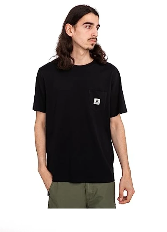 1_Camiseta básica Element Basic Pocket para hombre