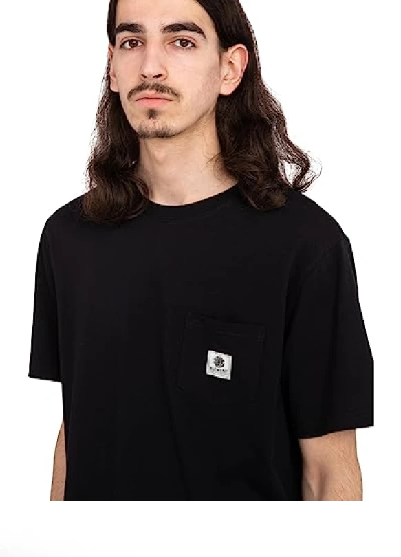 4_Camiseta básica Element Basic Pocket para hombre
