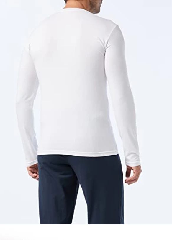 2_Camiseta básica de algodón elástico Emporio Armani para hombre