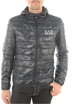 Chamarra de plumas con capucha Emporio Armani Train Core Down