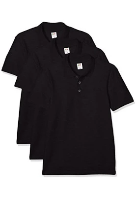 Camisa de polo Fruit of the Loom para hombre (Pack de 3)