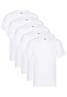 Camiseta Fruit of the Loom, pack de 5 para hombre.