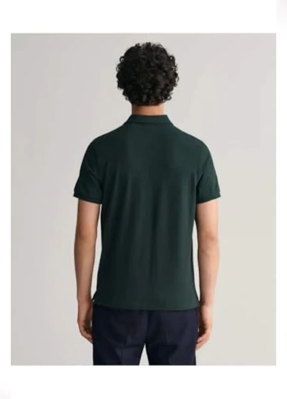 4_Camisa GANT Polo Reg Shield SS Pique para hombre