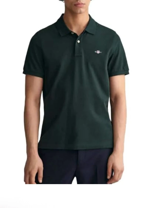 main_image_Camisa GANT Polo Reg Shield SS Pique para hombre