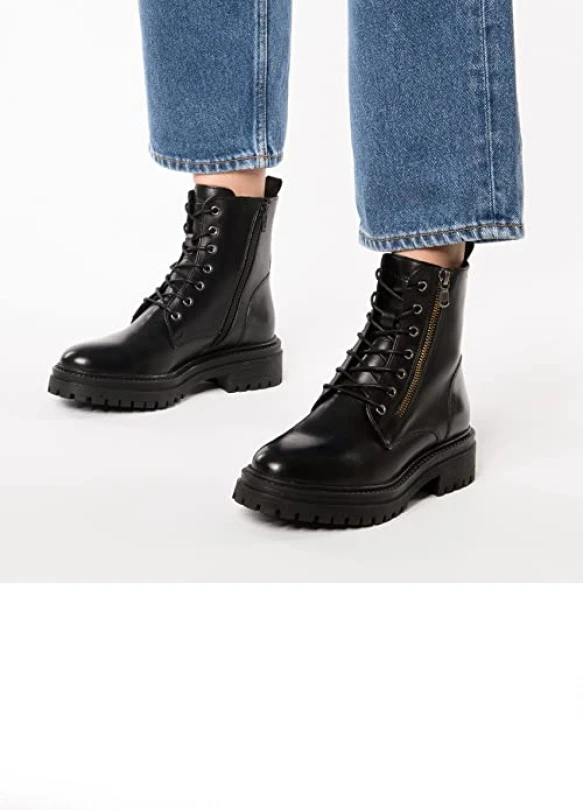 1_Botines Geox D Iridea F para mujer 100% piel.
