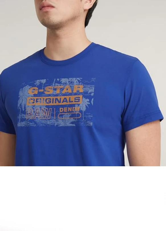 4_Camiseta G-STAR Framed Palm Originals para hombre.