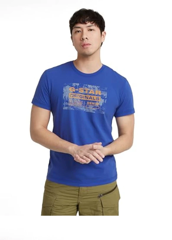 main_image_Camiseta G-STAR Framed Palm Originals para hombre.