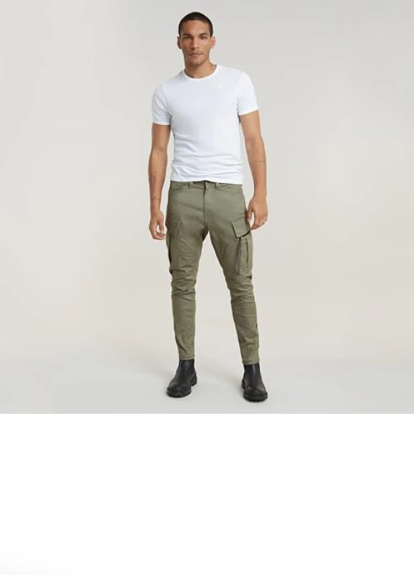 2_Pantalón cargo G-STAR Zip Pocket 3D Skinny para hombre