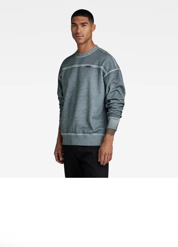 1_Sudadera G-STAR RAW Dyed Loose para hombre
