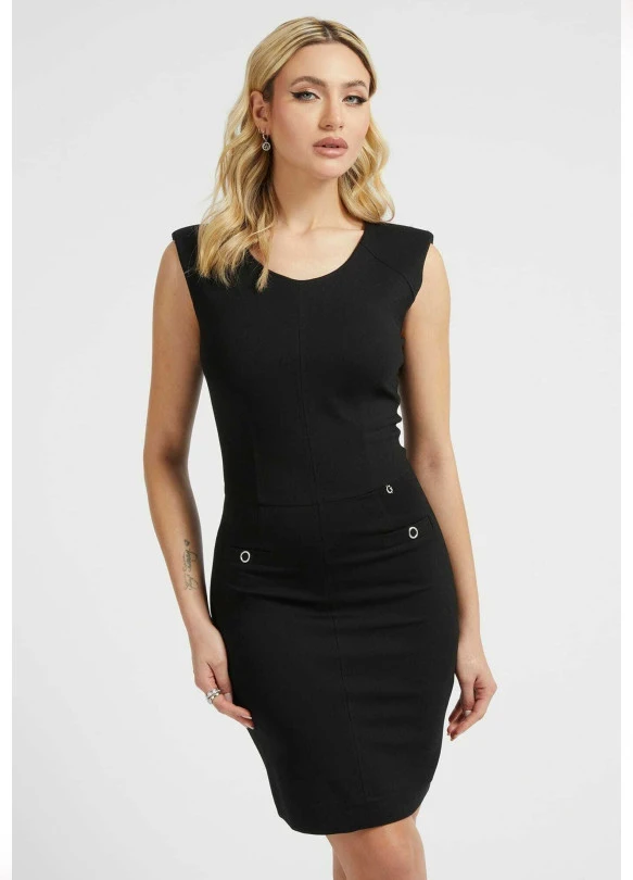 main_image_ÄRMELLOSES  - Vestido de tubo - schwarz