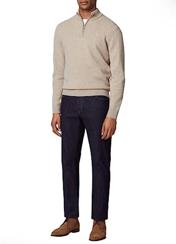main_image_Hackett London Rinse Wash Cl Jeans, Azul (Denim Blue), 33W/34L para Hombre
