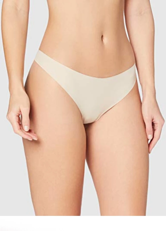 1_Braga hípster de algodón y encaje Iris & Lilly, pack de 5.