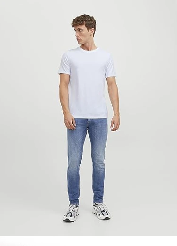 4_Camiseta JACK & JONES Jacbasic Crew Neck Pack de 2 para hombre