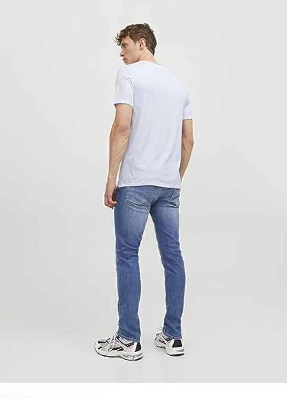 3_Camiseta JACK & JONES Jacbasic Crew Neck Pack de 2 para hombre