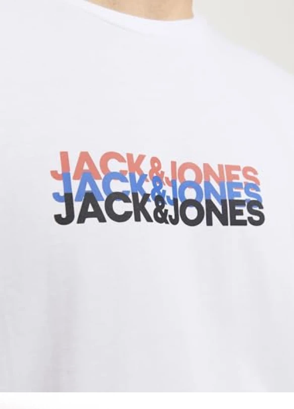 5_Camiseta JACK & JONES Jjcyber tee SS Crew Neck (Pack de 3)