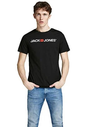Camiseta JACK & JONES Jjecorp Logo de hombre con cuello redondo