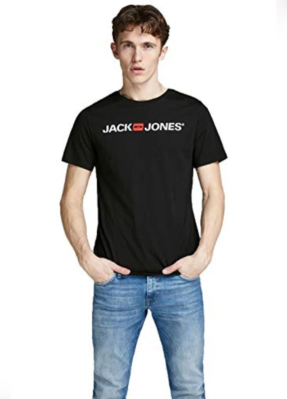 main_image_Camiseta JACK & JONES Jjecorp Logo de hombre con cuello redondo