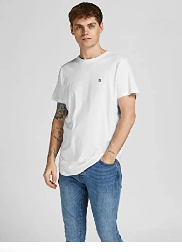 2_Camiseta Jack & Jones Jprblabrody, Pack de 5 para hombre