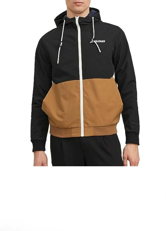 main_image_Chaqueta bomber JACK & JONES Jjerush Hood para hombre