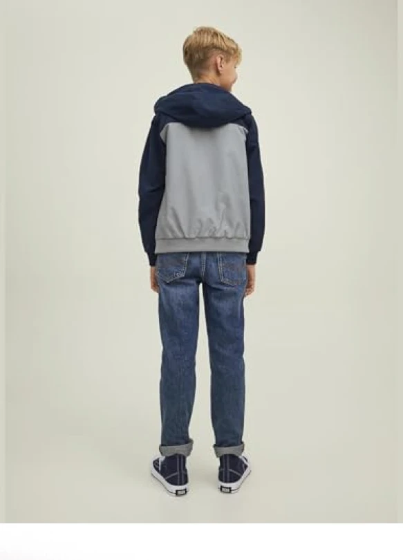 1_Chaqueta bomber para niños JACK & JONES Jjerush Blocking Hood