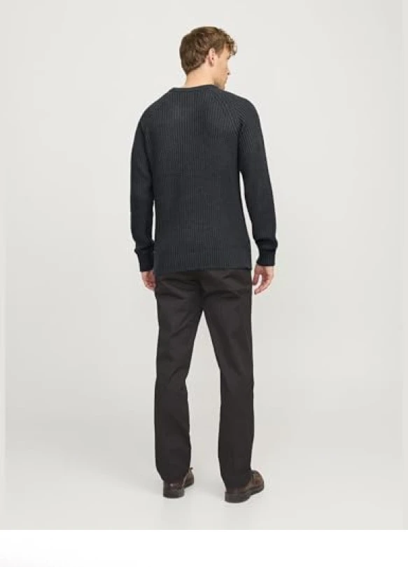 2_JACK & JONES Jersey de punto para hombre Jjjones Knit Crew Neck