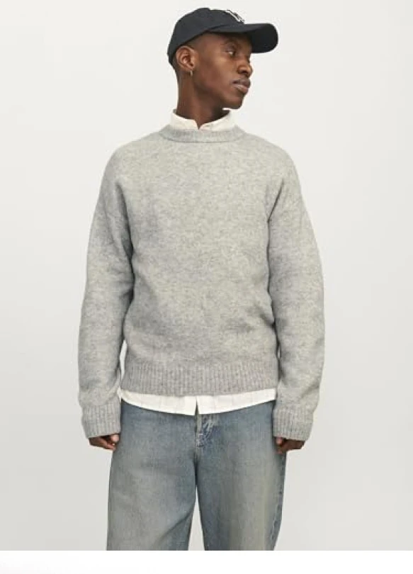 1_JACK & JONES Jorollie Jersey de Punto para Hombre