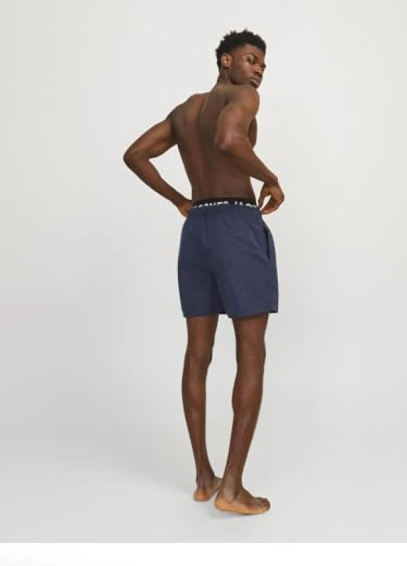 3_Jack & Jones Mens Double. Bañador con Doble Cintura, Hombre