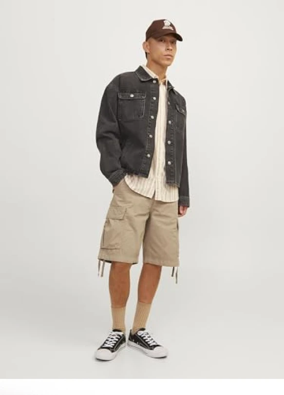 4_Pantalones cortos JACK & JONES Jpstcole Jjtucker Cargo para hombre