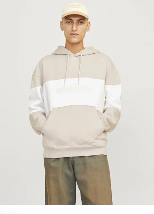 1_Sudadera con capucha JACK & JONES Jjelegacy Blocking para hombre