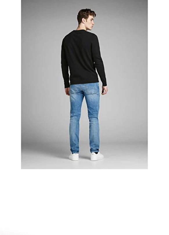 4_Suéter de cuello redondo Jack & Jones Jjebasic Knit Noos para Hombre
