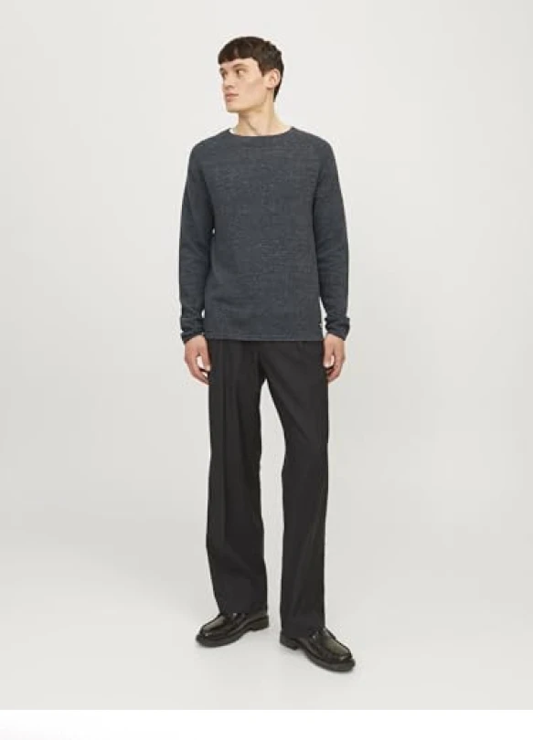 5_Suéter Jack & Jones Jjehill Knit Crew Neck para hombre.