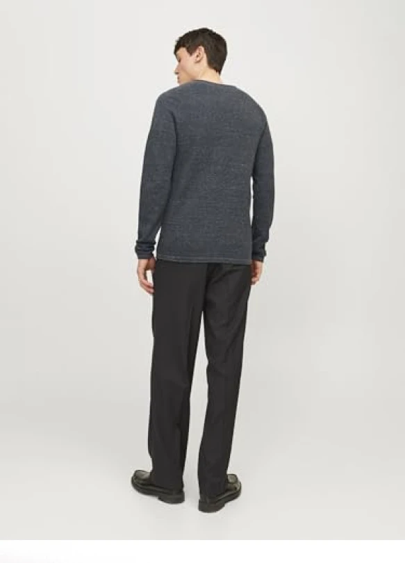 4_Suéter Jack & Jones Jjehill Knit Crew Neck para hombre.