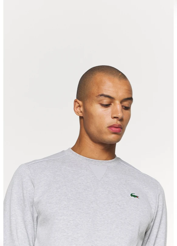 3_Sudadera Deportiva Gris Claro Lacoste Sport