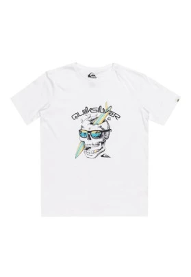 Camiseta Quiksilver One Last Surf para chicos