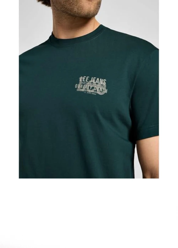 4_Camiseta con logotipo relajado para hombre Lee