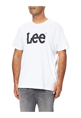 Camiseta de hombre Lee Wobbly Logo Tee