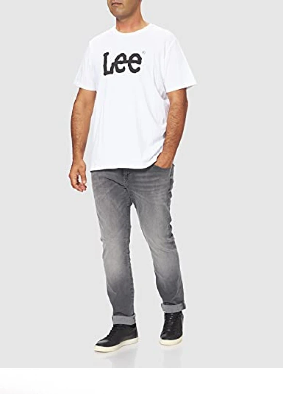 1_Camiseta de hombre Lee Wobbly Logo Tee