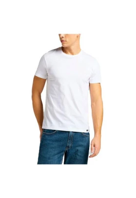 Camisetas de cuello redondo Lee Hombre Twin Pack