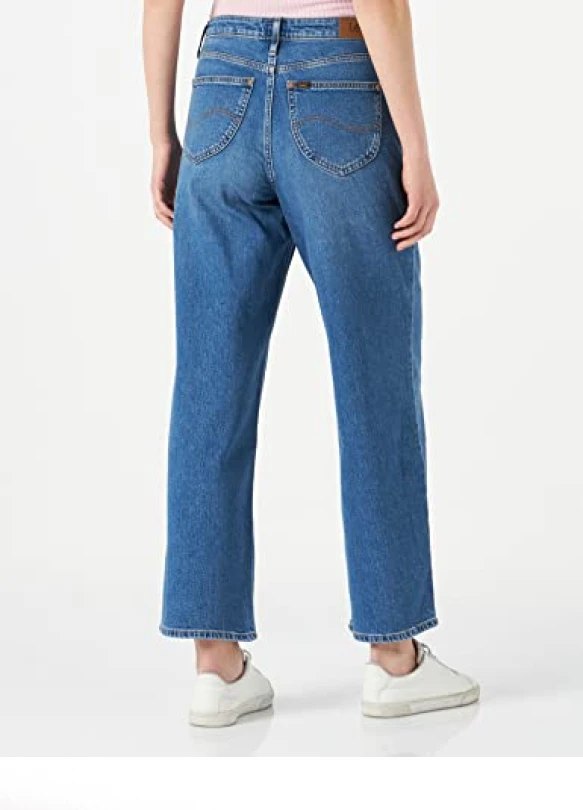 5_Jeans mujer Lee Wide Leg Long usados