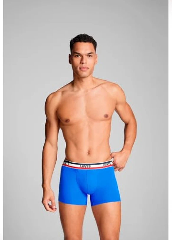 3_Boxer Levi's Logotipo de Sportswear para hombre (Pack de 3)