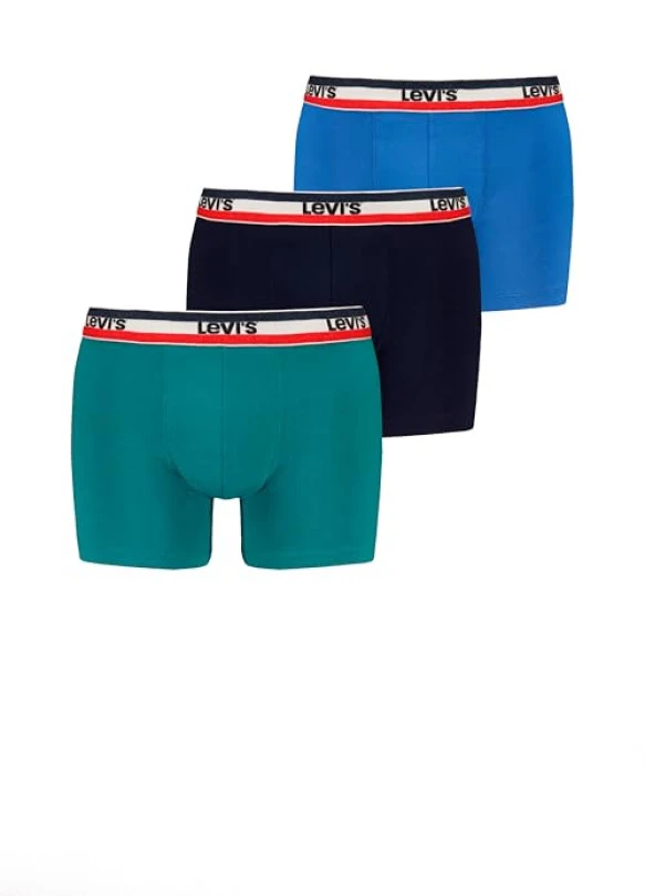 main_image_Boxer Levi's Logotipo de Sportswear para hombre (Pack de 3)