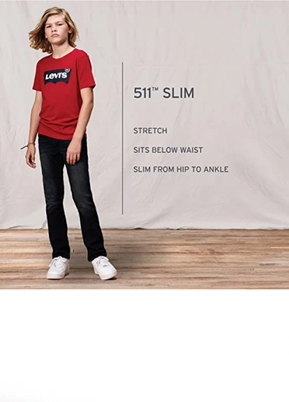 2_¡Chollo! Levi's Lvb 511 slim fit jean-classics para niños