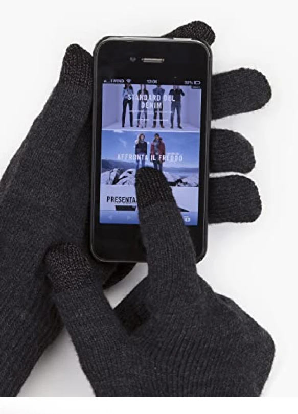 1_Guantes con pantalla táctil Levi's Ben para hombre