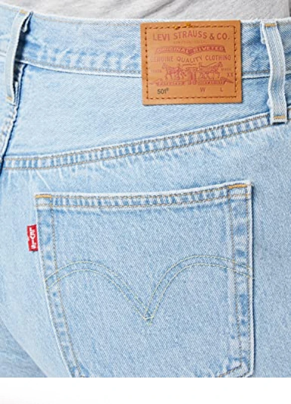 4_Pantalones Cortos Vaqueros Levi's 501 Original para Mujer
