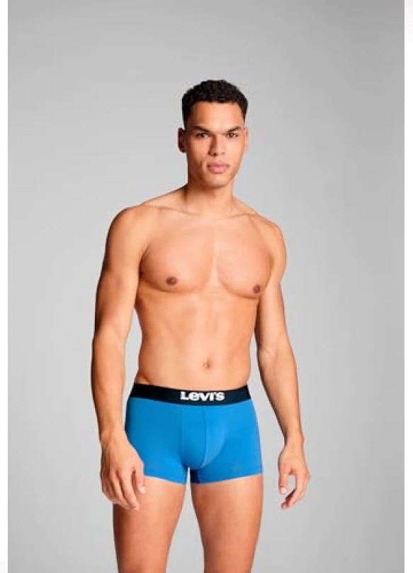 3_Trunks básicos Levi's de algodón orgánico (pack de 2) para hombre.