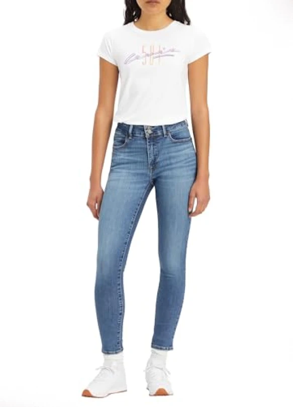 1_Vaqueros doble botón Levi's 711 para mujer