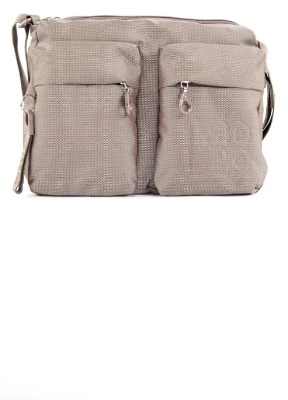 main_image_Bolso bandolera Mandarina Duck de textil con cremalleras y bolsillos.
