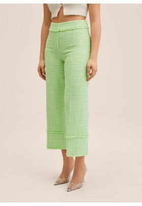 Pantalón culotte tweed