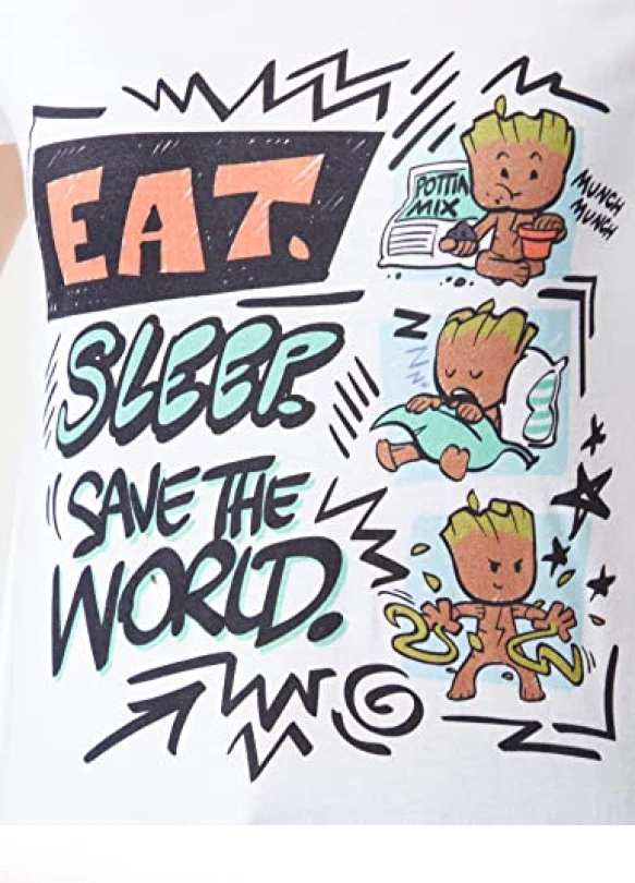 3_Camiseta Estampada de Marvel para Mujer: Moda Cómoda y Estilizada